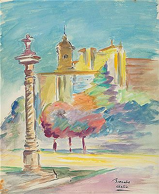 Sample artwork by Bernardino Bienabe Artia (1889 - 1987), known for paintings - View similar artists and auction records