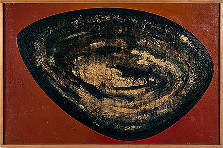 N°9-1954, PETIT UNIVERS ROUGE