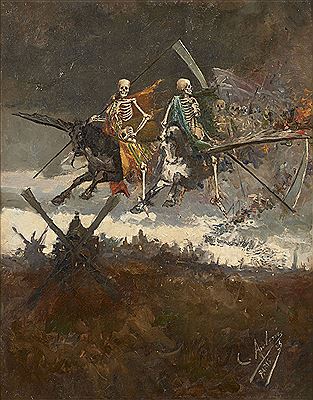 Sample artwork by Antonio De Cristobal (1870 - 1905), known for painting - View similar artists and auction records
