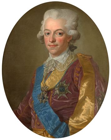 Portrait de Gustave III, roi de Suède