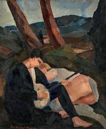 Sample artwork by Luc-Albert Moreau (1882 - 1948), known for painting - View similar artists and auction records