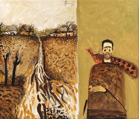 Man with Pheasant, 2017