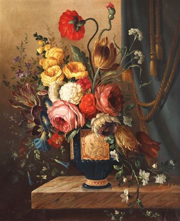 Vase with Peonies [sec, XIX]