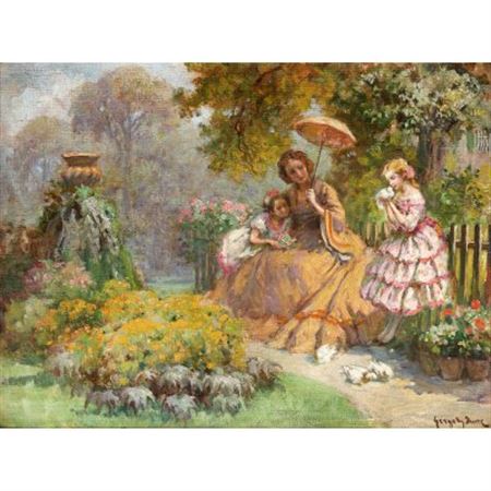 In the garden