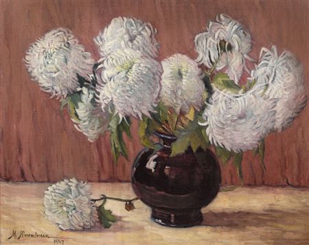 White Chrysanthemums