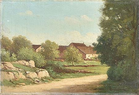 The entrance to the village