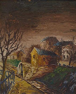 Landscape of the Parisian suburbs by Leon Schwartz-Abrys - Auction record, sale price, and art valuation. Compare with similar artists and explore comparable artworks.