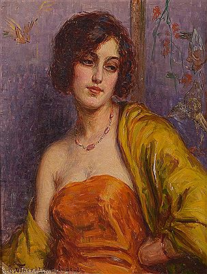 Portrait d’une élégante, 1921