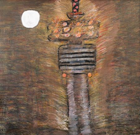 Moon and Hillbrow Tower