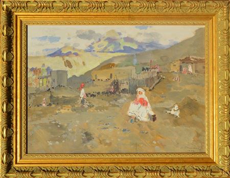 Turkmenistan. Kurdish settlement 1936