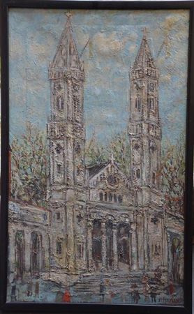 Sample artwork by Stefan Vukmanovic (1924 - 1995), known for painting and artwork - View similar artists and auction records