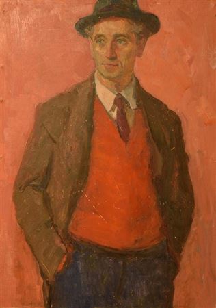 Male portrait ; 1950s