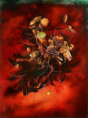 THE KNIGHT AND THE DEATH (OR THE APOCALYPTIC RIDER OR THE NIGHT RIDER)