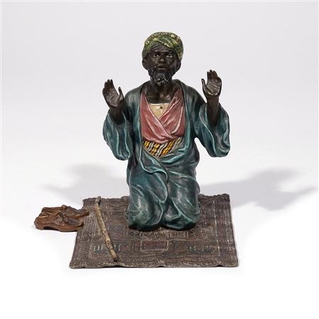 Man praying, ca. 1900-1925