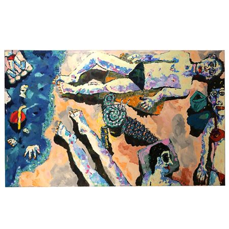 Observing by Bernard Ollis - Auction record, sale price, and art valuation. Compare with similar artists and explore comparable artworks.