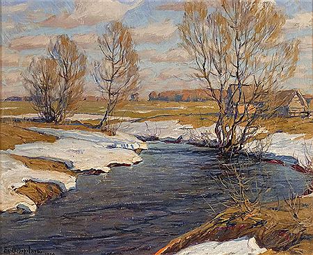 Winter thaw, 1919