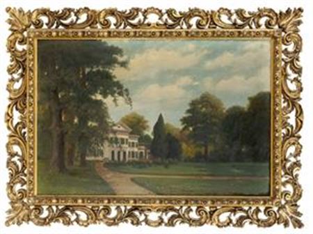 Autumn day with the park of Rastede