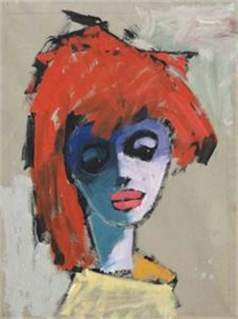 Red-haired girl.