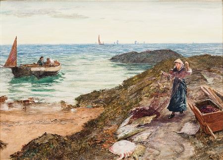 Emptying the Nets, 1898