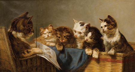 CAT AND KITTENS