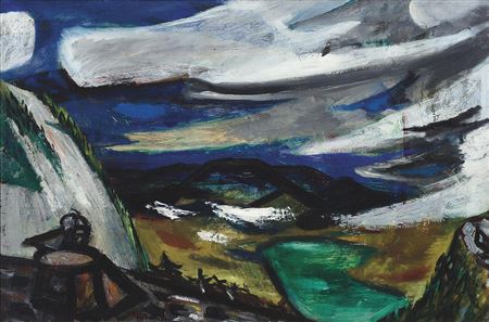 "Clouds Over Colden" by Maurice Freedman - Auction record, sale price, and art valuation. Compare with similar artists and explore comparable artworks.