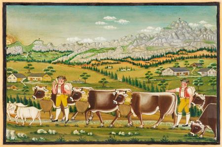 Alpfahrt, 1887