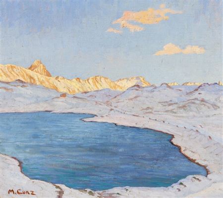 Bernina Pass with Lago Bianco