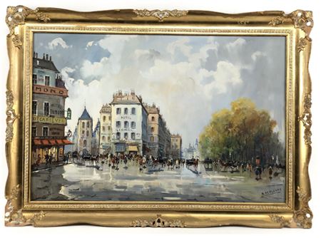 Parisian Street Scene