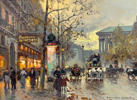 "BOULEVARD DE LA MADELEINE, TROIS QUARTIERS"