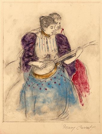 "THE BANJO LESSON"