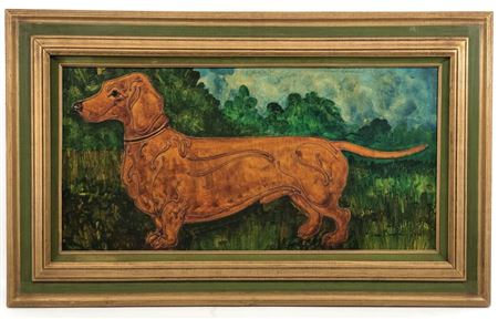 "DACHSHUND PORTRAIT"