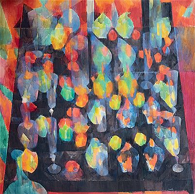 Les couloirs sur le noir by Daniel Ravel - Auction record, sale price, and art valuation. Compare with similar artists and explore comparable artworks.