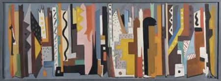 Frieze II, 1965 by Zoum Walter - Auction record, sale price, and art valuation. Compare with similar artists and explore comparable artworks.