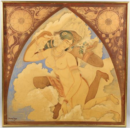 Sample artwork by Mukul Dey (1895 - 1989), known for painting - View similar artists and auction records