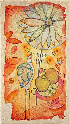 Sample artwork by Raquel Perez Farinas (Born 1964), known for painting - View similar artists and auction records