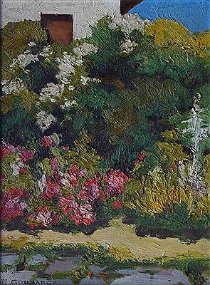The flowery garden by Henri Godbarge - Auction record, sale price, and art valuation. Compare with similar artists and explore comparable artworks.