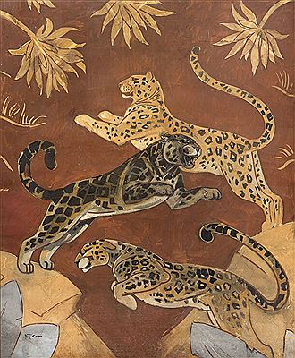 Three panthers