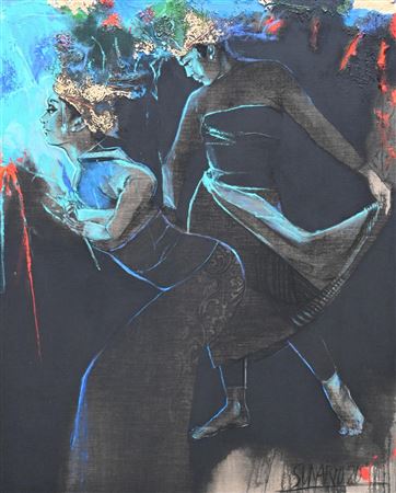 Welcoming Dance by Sunaryo - Auction record, sale price, and art valuation. Compare with similar artists and explore comparable artworks.