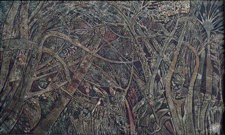 Hutan Tropis ( Tropic Forest ) by Haji Widayat - Auction record, sale price, and art valuation. Compare with similar artists and explore comparable artworks.