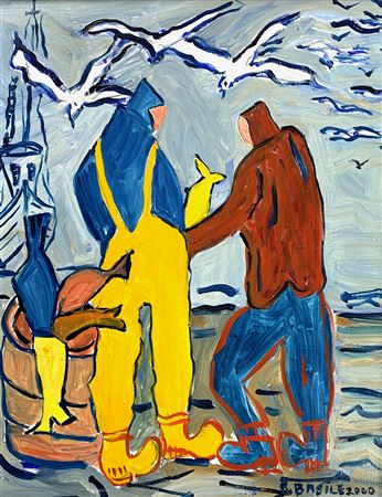 "Fishermen & Gulls, 2000"