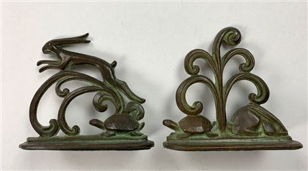 Tortoise and Hare Bookends