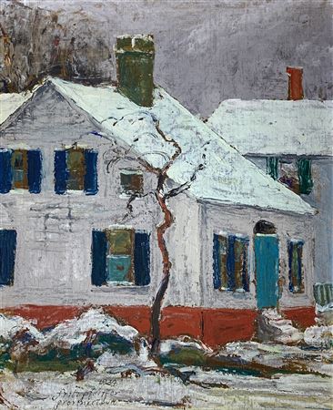 "Heinrich Pfeiffer's House, 1934" by Fritz Wilhelm Pfeiffer - Auction record, sale price, and art valuation. Compare with similar artists and explore comparable artworks.