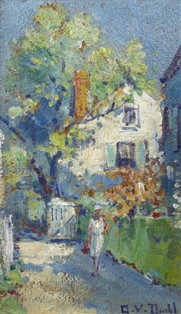 Woman on Lane