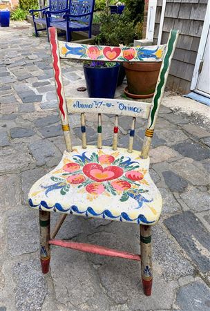 "Painted Chair, 1947"