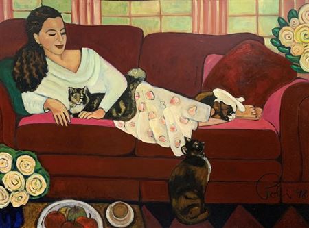 The Red Sofa, 1998