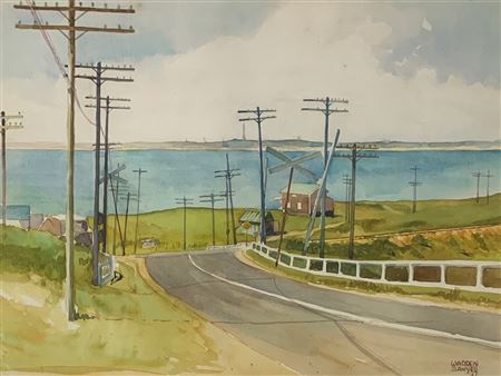 "View from 6A, 1941"