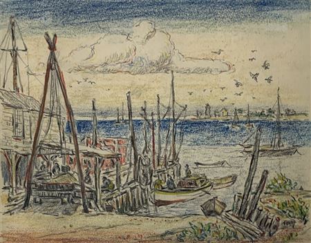 "Provincetown Harbor, 1916"