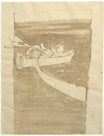 "Man in Boat, 1988"