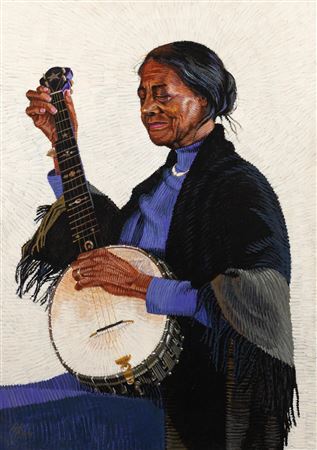 THE BANJO PLAYER