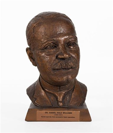 Portrait Bust of Dr. Daniel Hale Williams
